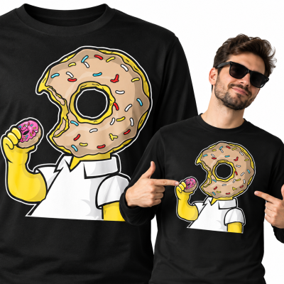 LONGSLEEVE ANIMOWANY   I LIKE DONUT